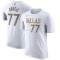 Dallas Mavericks Luka Doncic 77 Nike 2020-2021 City Edition T-paita