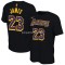 Los Angeles Lakers LeBron James 23 Nike 2020-2021 Earned Edition T-paita