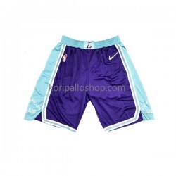 Los Angeles Lakers 75th Anniversary Nike City Edition Violetti Shortsit Swingman