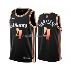 Atlanta Hawks Pelipaita Maurice Harkless 4 Nike 2022-23 City Edition Musta Swingman