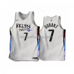 Brooklyn Nets Pelipaita Kevin Durant 7 Nike 2022-23 City Edition Valkoinen Swingman