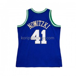 Dallas Mavericks Pelipaita Dirk Nowitzki 41 HWC Harwood Classics 1998-2019 Sininen Swingman