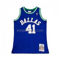 Dallas Mavericks Pelipaita Dirk Nowitzki 41 HWC Harwood Classics 1998-2019 Sininen Swingman