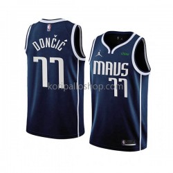 Dallas Mavericks Pelipaita Luka Doncic 77 Nike 2022-23 Statement Edition Navy Swingman