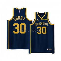Golden State Warriors Pelipaita Stephen Curry 30 Jordan 2022-23 Statement Edition Navy Swingman