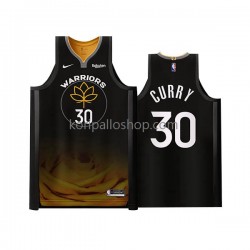 Golden State Warriors Pelipaita Stephen Curry 30 Nike 2022-23 City Edition Musta Swingman