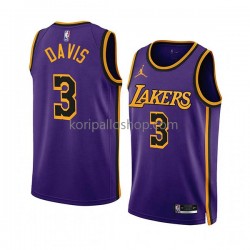 Los Angeles Lakers Pelipaita Anthony Davis 3 Jordan 2022-23 Statement Edition Violetti Swingman