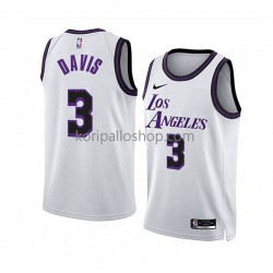 Los Angeles Lakers Pelipaita Anthony Davis 3 Nike 2022-23 City Edition Valkoinen Swingman
