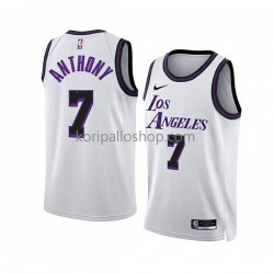 Los Angeles Lakers Pelipaita Carmelo Anthony 7 Nike 2022-23 City Edition Valkoinen Swingman