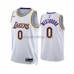 Los Angeles Lakers Pelipaita Russell Westbrook Nike 2022-23 Association Edition Valkoinen Swingman