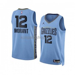 Memphis Grizzlies Pelipaita Ja Morant 12 Jordan 2022-23 Statement Edition Sininen Swingman