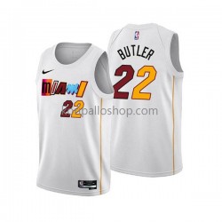 Miami Heat Pelipaita Jimmy Butler 22 Nike 2022-23 City Edition Valkoinen Swingman