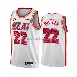 Miami Heat Pelipaita Jimmy Butler 22 Nike 2022-23 Classic Edition Valkoinen Swingman