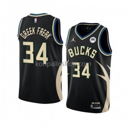 Milwaukee Bucks Pelipaita Giannis Antetokounmpo 34 Jordan 2022-23 Statement Edition Musta Swingman