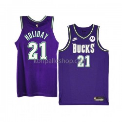 Milwaukee Bucks Pelipaita Jrue Holiday 21 Nike 2022-23 Classic Edition Violetti Swingman