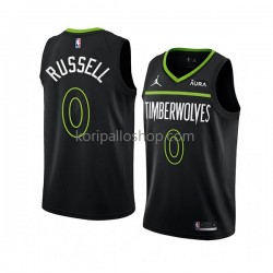 Minnesota Timberwolves Pelipaita DAngelo Russell Jordan 2022-23 Statement Edition Musta Swingman