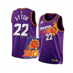 Phoenix Suns Pelipaita DeAndre Ayton 22 Nike 2022-23 Classic Edition 30th Anniversary Violetti Swingman